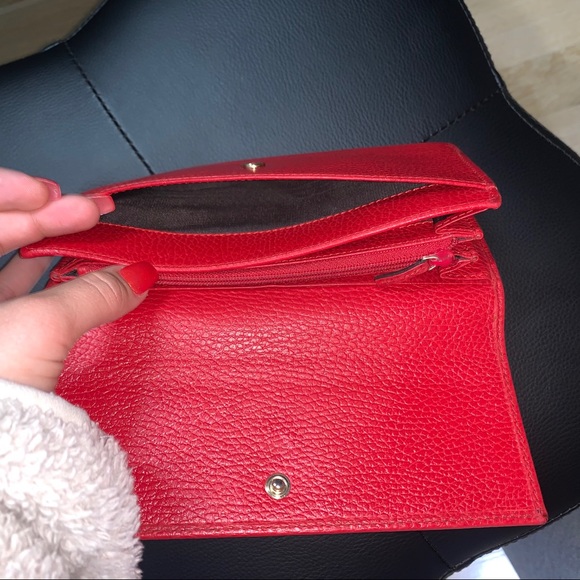 Vintage Authentic GUCCI Swing Leather Wallet - Picture 7 of 15